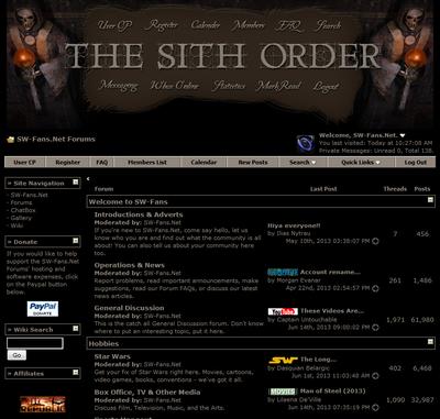 SW-Fans.Net The Sith Order